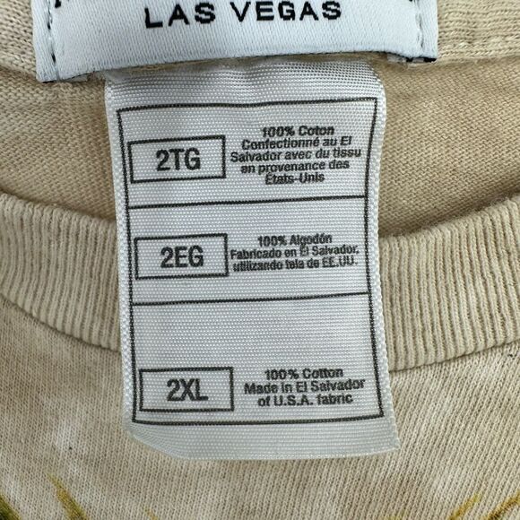 Vintage 1994 Liquid Blue MGM Grand Lion Mens 2X T-Shirt All Over Graphic - Picture 10 of 13